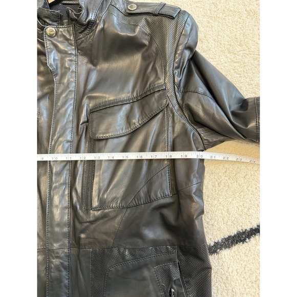 Hugo Boss - McLaren Limited Edition Aniline Leather Jacket Size 42R - Picture 16 of 16